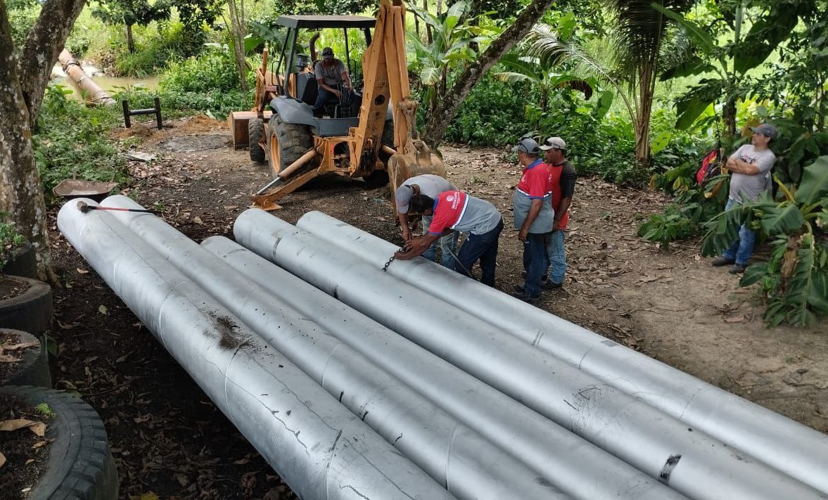 Hidrocapital instaló 7 metros de tubería de acero en El Mirador Panamericano
